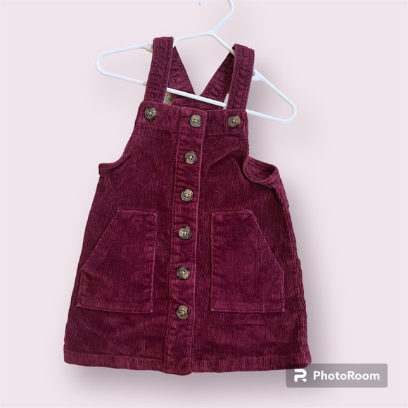 wonder nation Other - Wonder Nation Toddler Girls Corduroy Overall Dress size 18 Months
